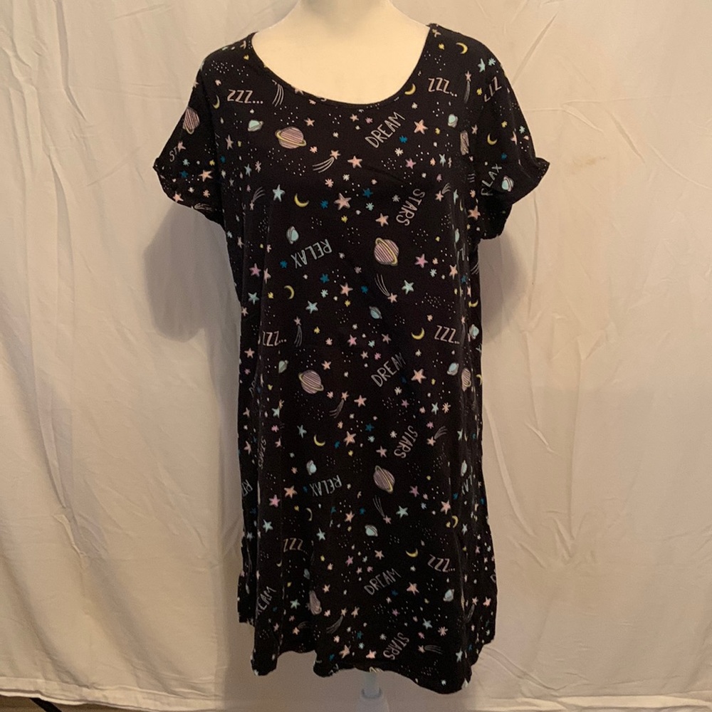Womens stars and dreams nightshirt